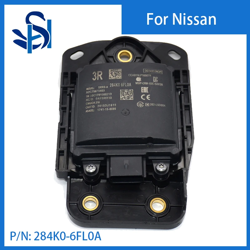 

284K0 6FL0A BSM Blind Spot Monitoring Alert Radar Sensor Module 284K0-6FL0A For Nissan Rogue with Brackets