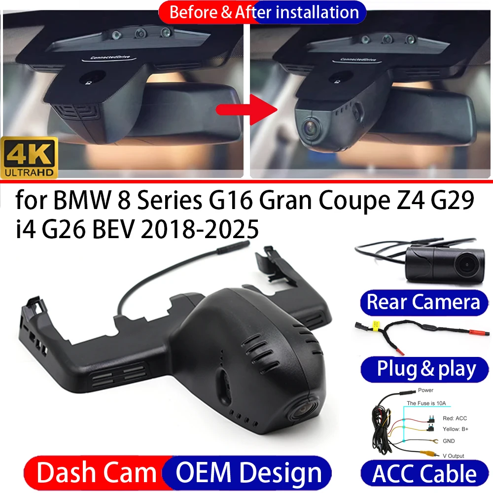Car Parking Sensor 8 Sensor Front Rear - BMW 8 시리즈 G16 그란 쿠페