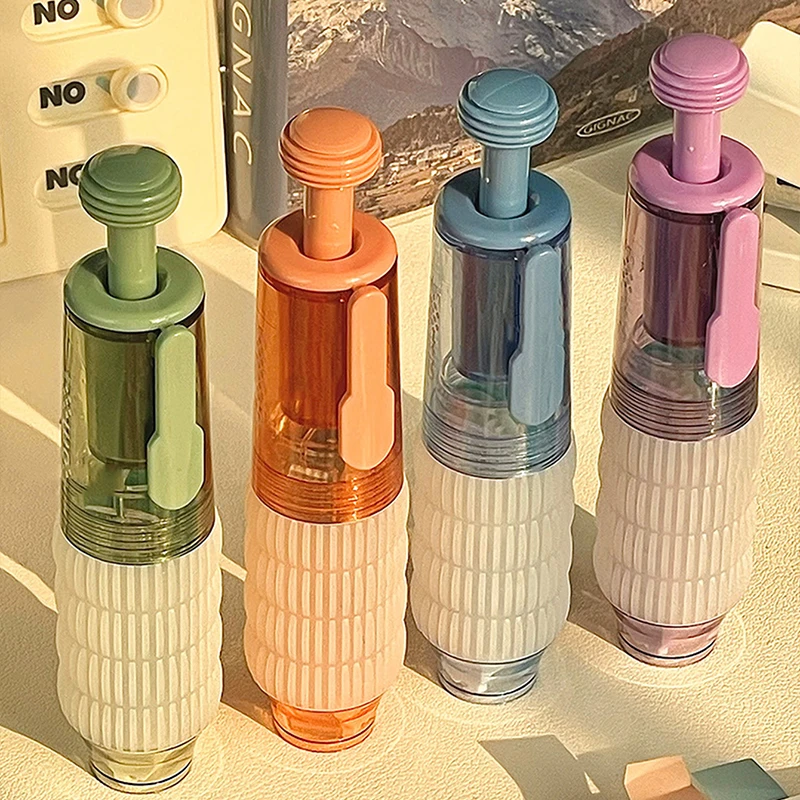 شريط توزيع شفاف على الوجهين مع عبوة قابلة للاستبدال - لأدوات مكتبية للمدرسة والمكتب