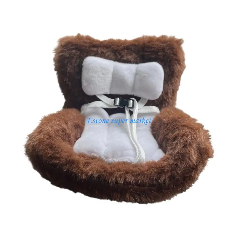 

090B плюшевые фигурки куклы автокресло для 4-7-дюймового коллекционного автомобиля настольное украшение