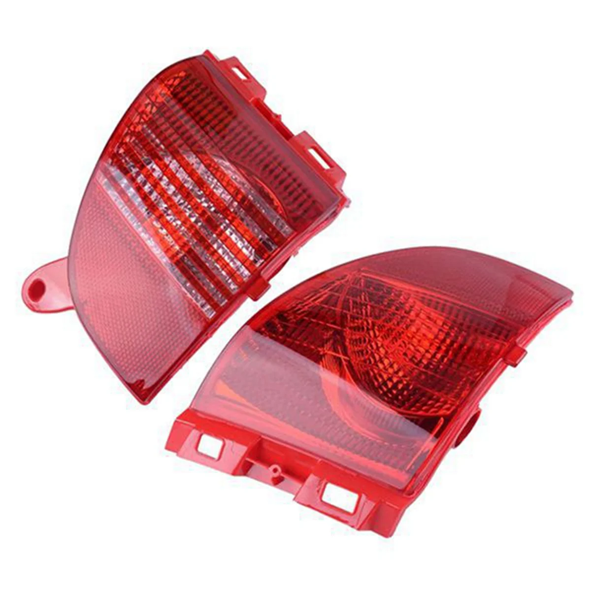 

Reliable-1 Pair Car Rear Bumper Fog Light Parking Warning Reflector Taillights Brake Lamp for Peugeot 308CC/C3/2008 2009-2014