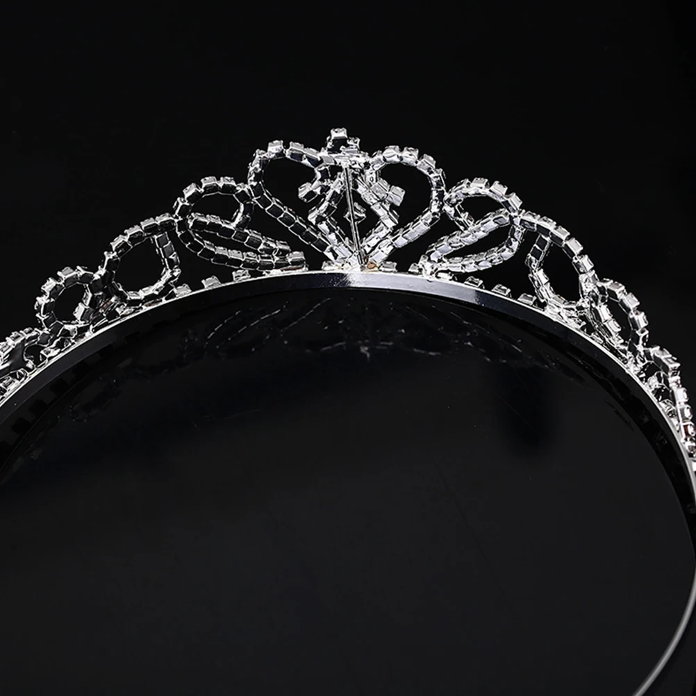 

Shiny Tiara Bridal Hair Accessories Lightweight Durable Wedding Engagement Parties Hairstyling Wedding Tiara Tool