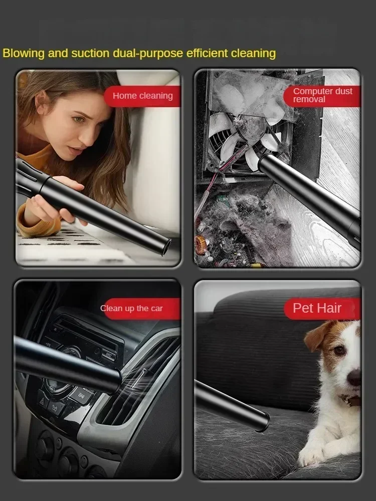 220V High-Power Staub Entfernung Haartrockner Mini Gebläse Computer Reinigung Pistole Industrielle Staubsauger Fön C