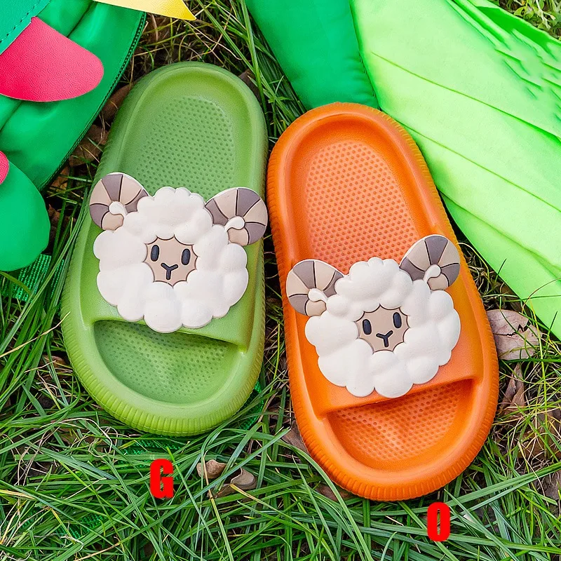 Children\'s Cartoon Slippers Baby Boy Girl Bathroom Soft-soled Cute Sandals Indoor Bath Children Sandals