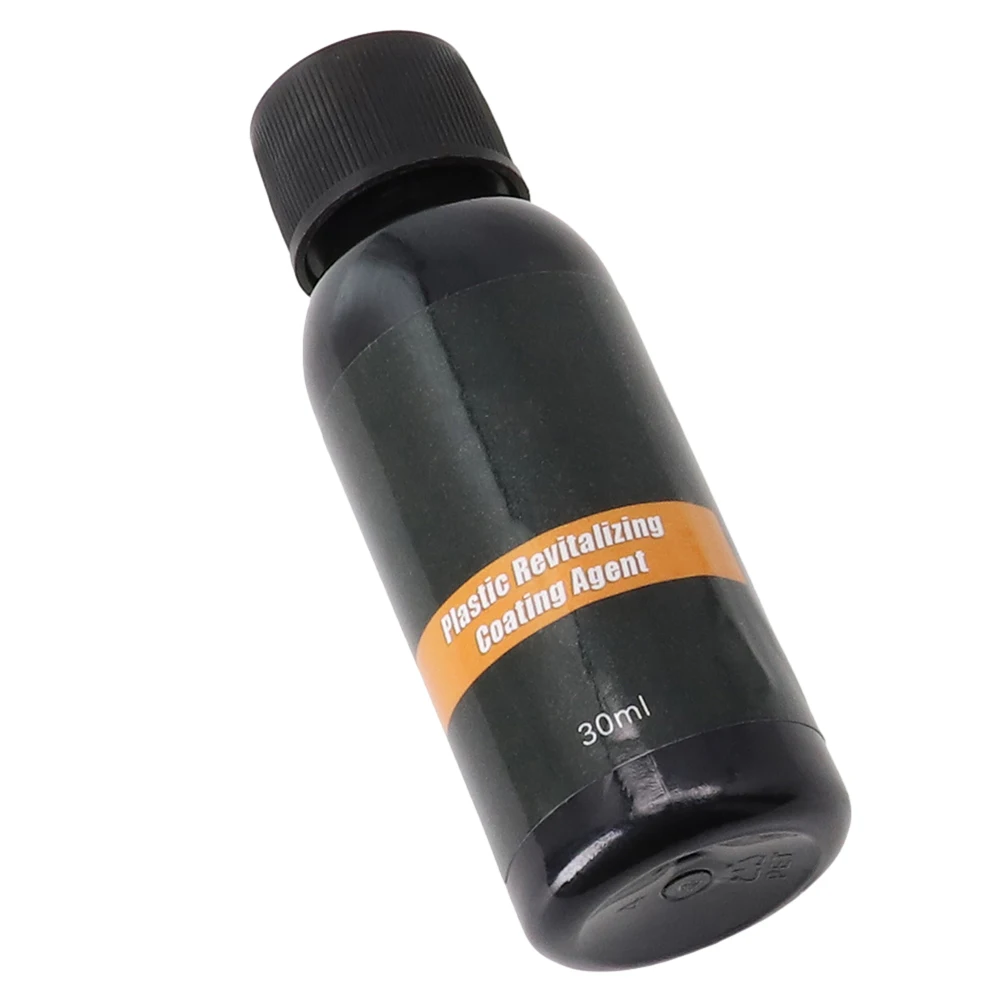 

30 мл Восстанавливающее покрытие для автомобильных деталей из твердого пластика (экстерьер и интерьер) с прозрачным защитным слоем после нанесения