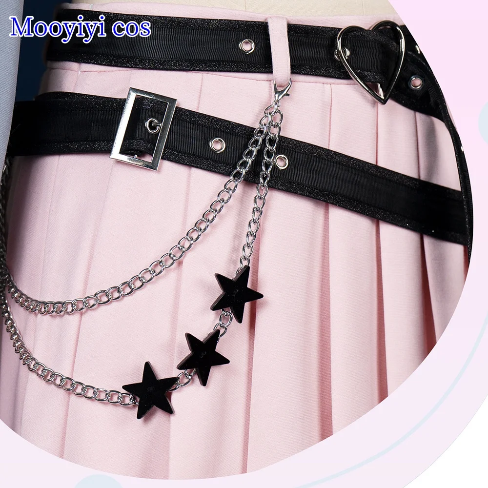 PJSK حديثا أكياما ميزوكي/موموي إيري/هاناساتو مينوري/كيريتاني هاروكا أزياء تنكرية للهالوين عيد الميلاد لعب الأدوار شيطان