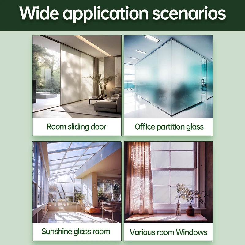 ドアや窓の覗き見防止半透明塗料、浴室用ローラーブラシ、ガラスフロスト塗料、歩行防止特殊塗料