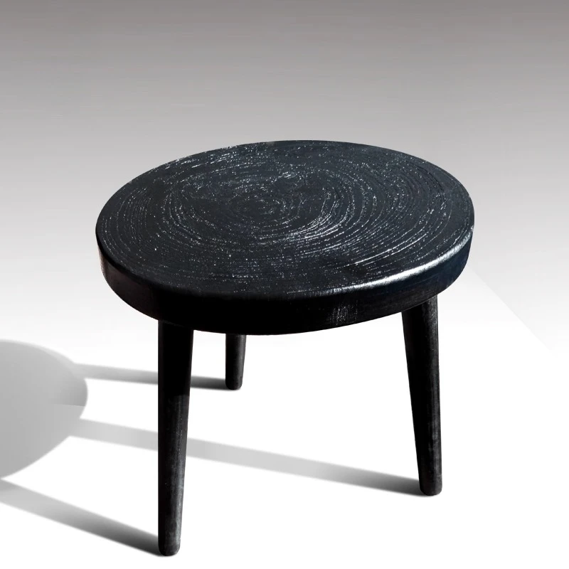 

Приставной столик с кольцом для роста, художественный торцевой столик ваби-саби для гостиной, динамик и держатель для цветочного горшка, усовершенствованный прикроватный диван, акцентный стол