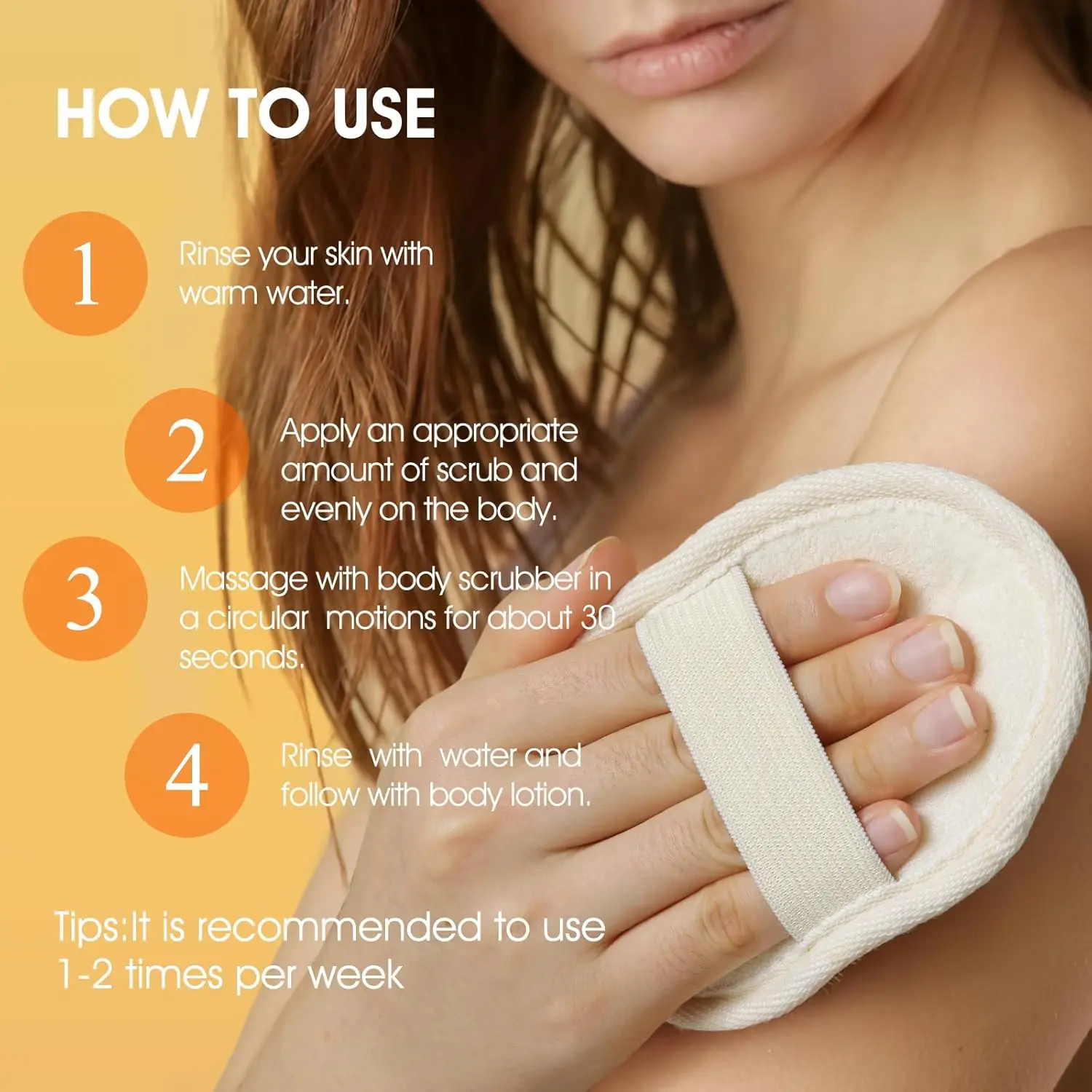 Body Scrub - All-Natural Exfoliator for Body, Face, Hand & Foot, Gently Moisturizes & Brightens Skin for All Skin Types - Image 5
