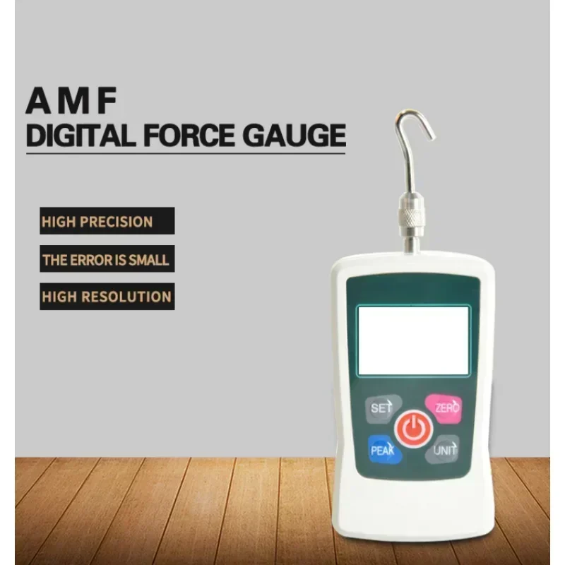 Medidor de força push-pull com display digital 10-1000n, medidor push pull com luz de fundo, dinamômetro eletrônico portátil