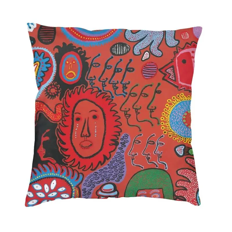 Luxury Yayoi Kusama Throw Pillow Case Home Decorative Custom Square My Eternal Soul Cushion Cover 40x40 Pillowcover for Sofa