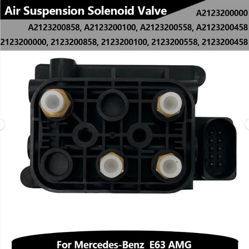 

Air Suspension Valve Block A2123200858 A2123200000 2123200858 2123200000 for Mercedes-Benz E63 AMG E-Klasse W212
