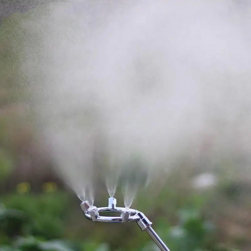 Rociador eléctrico de alta presión para agricultura y jardín, boquilla de pulverización Superfina, dispensador de pulverización, 3/4/5 cabezales, M14