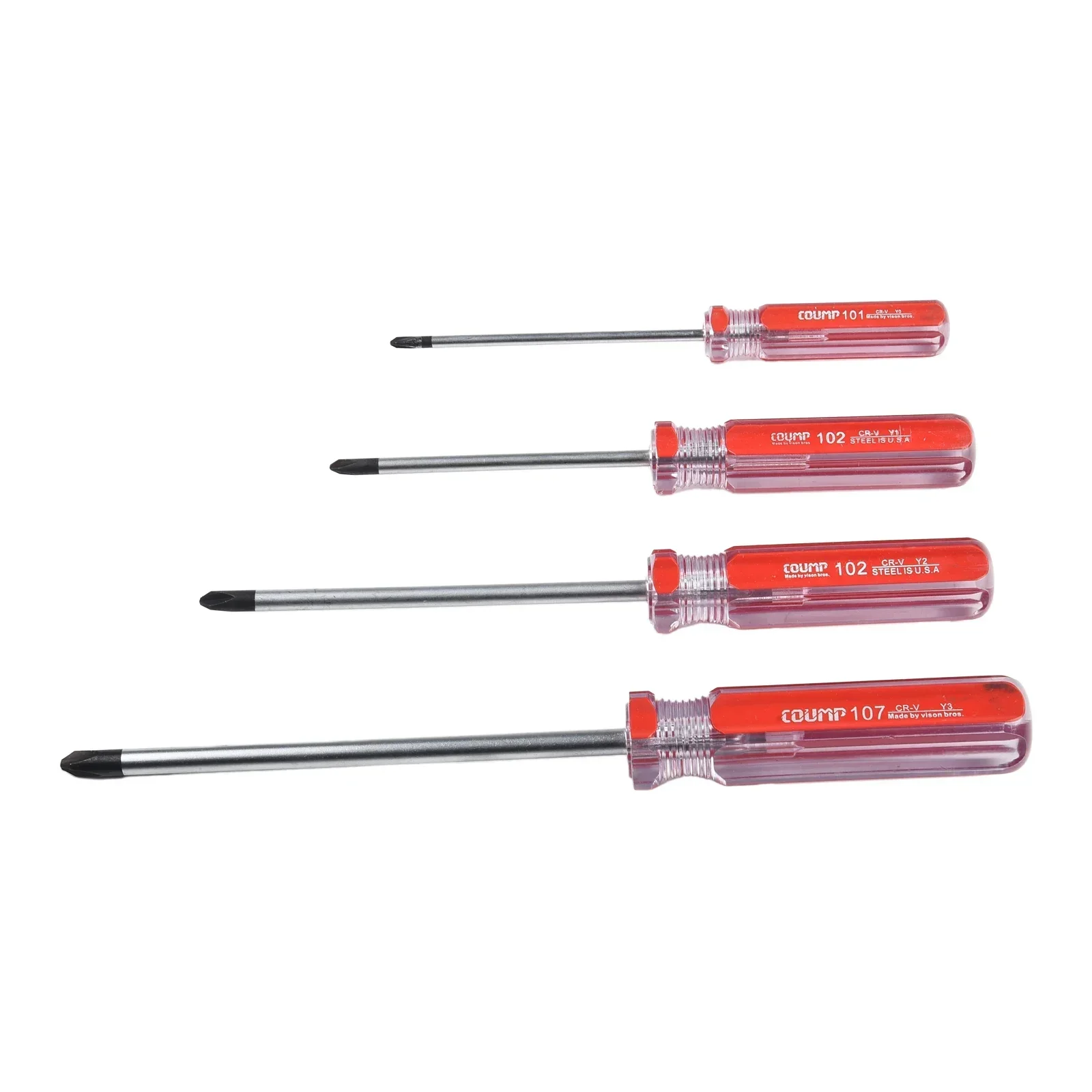 

4pcs Nonslip Magnetic Y0 Y1 Y2 Y3 Screwdriver Set Precise Tip Exquisite Workmanship Tools for Furniture Repair