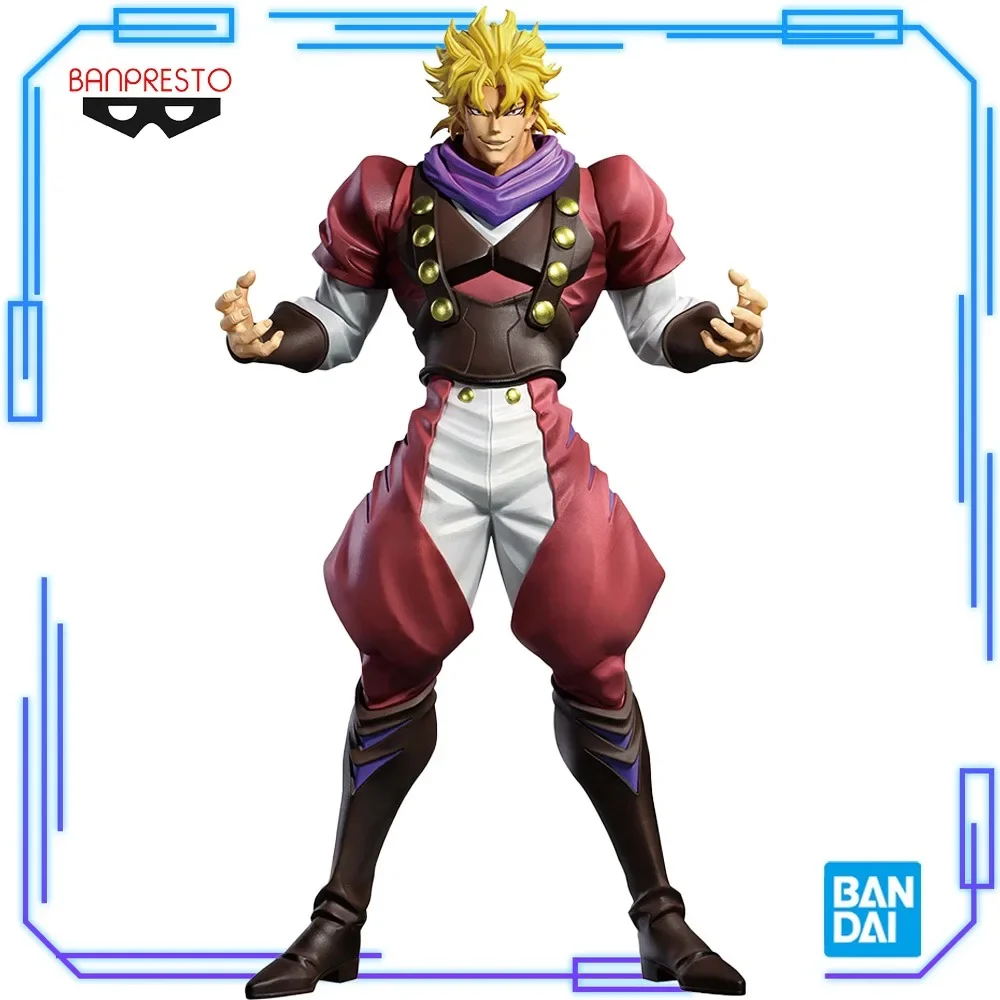 En Stock, Figura de Juguete Original de Bandai, Banpresto, Jojo No Kimyou Na Bouken, Phantom Blood, Mometria, Dio Brando, 22 cm, Regalo
