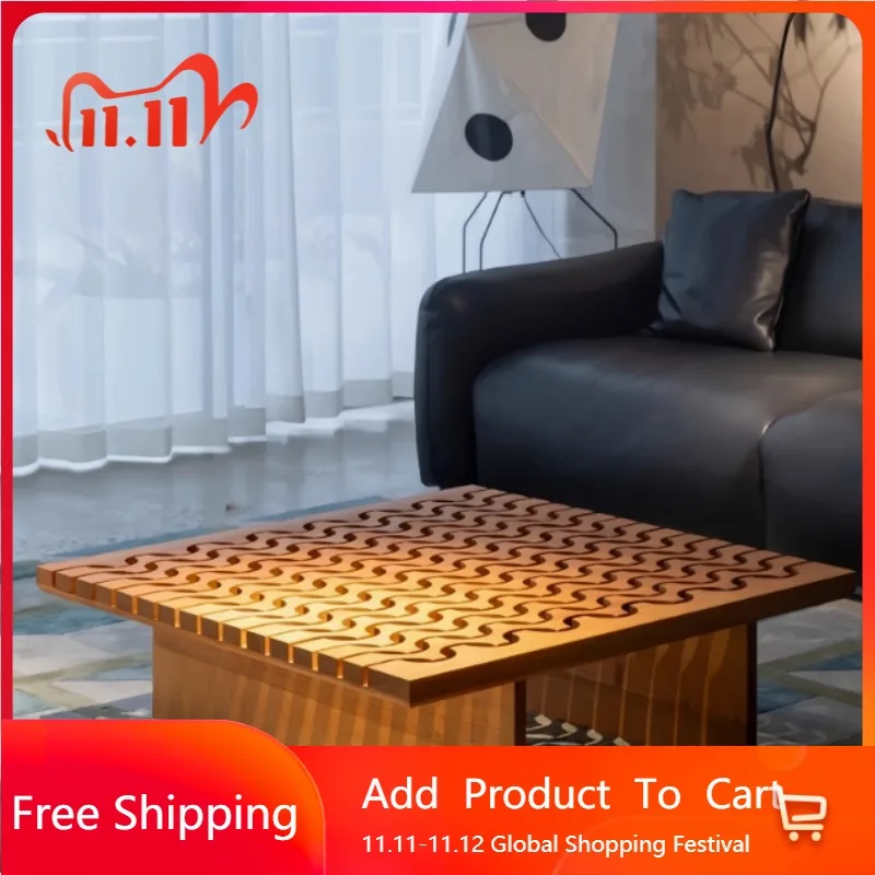 

Clear Aesthetic Coffee Table Cheap Minimalist Writing Space Saving Relaxing Unique Side Table Service Mesas Bajas Home Products