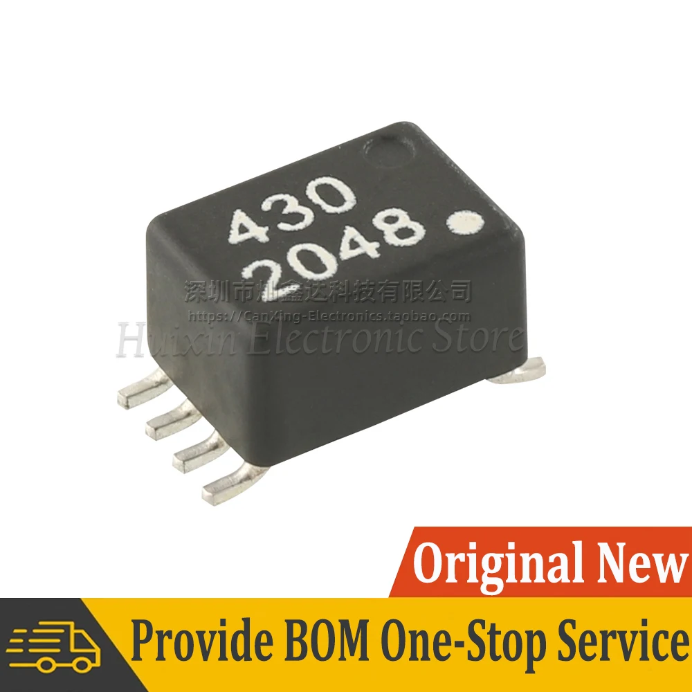 

5pcs SMT 43.2uH Multi Winding Turns Ratio 4:4:1 High Isolator Isolation Signal Pulse Transformer STT0805430YBF