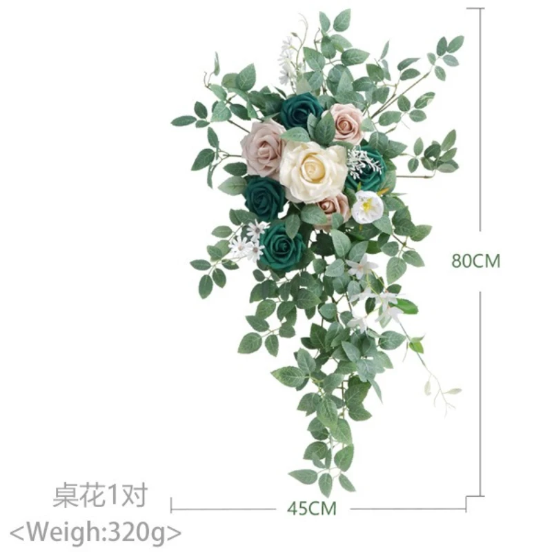 

Имитация цветка, украшение свадебного стола, Морі, наружная арка, композиция, свадебная сцена, фон, оптовая продажа