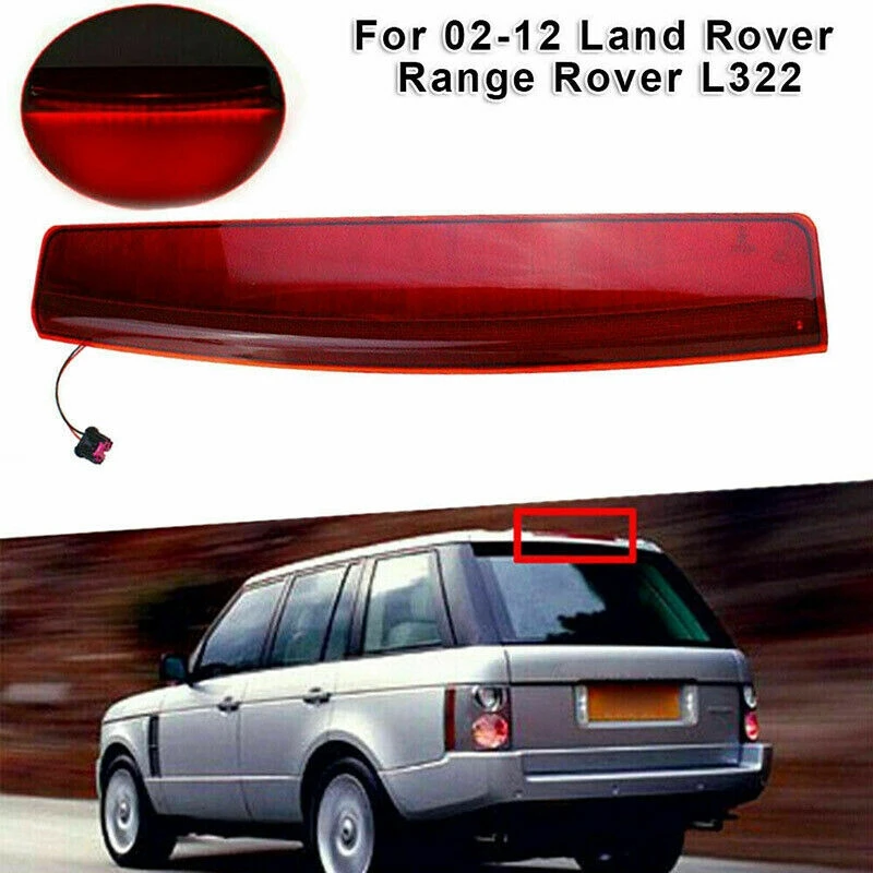 

Car Rear High Mount Stop Lamp 3Rd Third Led Brake Tail Light XFG000040 For Range Rover L322 2002-2012 Red