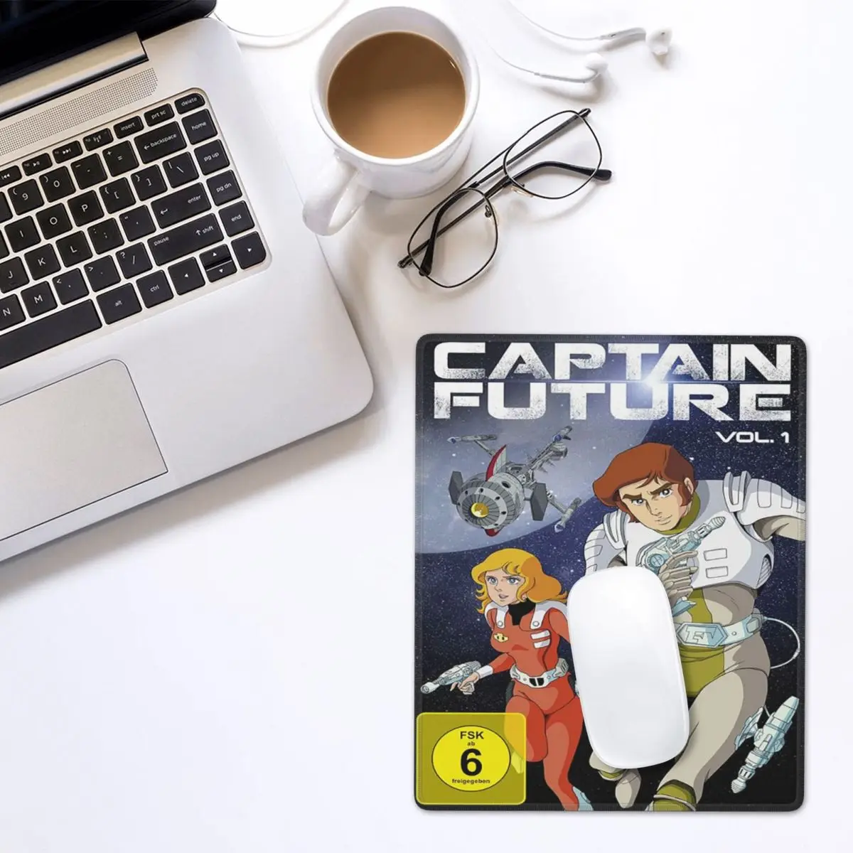 Comet Crew Accessories Captain Future Mouse Pad Gamer PC Laptop Mats Keyboard Computer Gaming Office Accessories Desk Mat