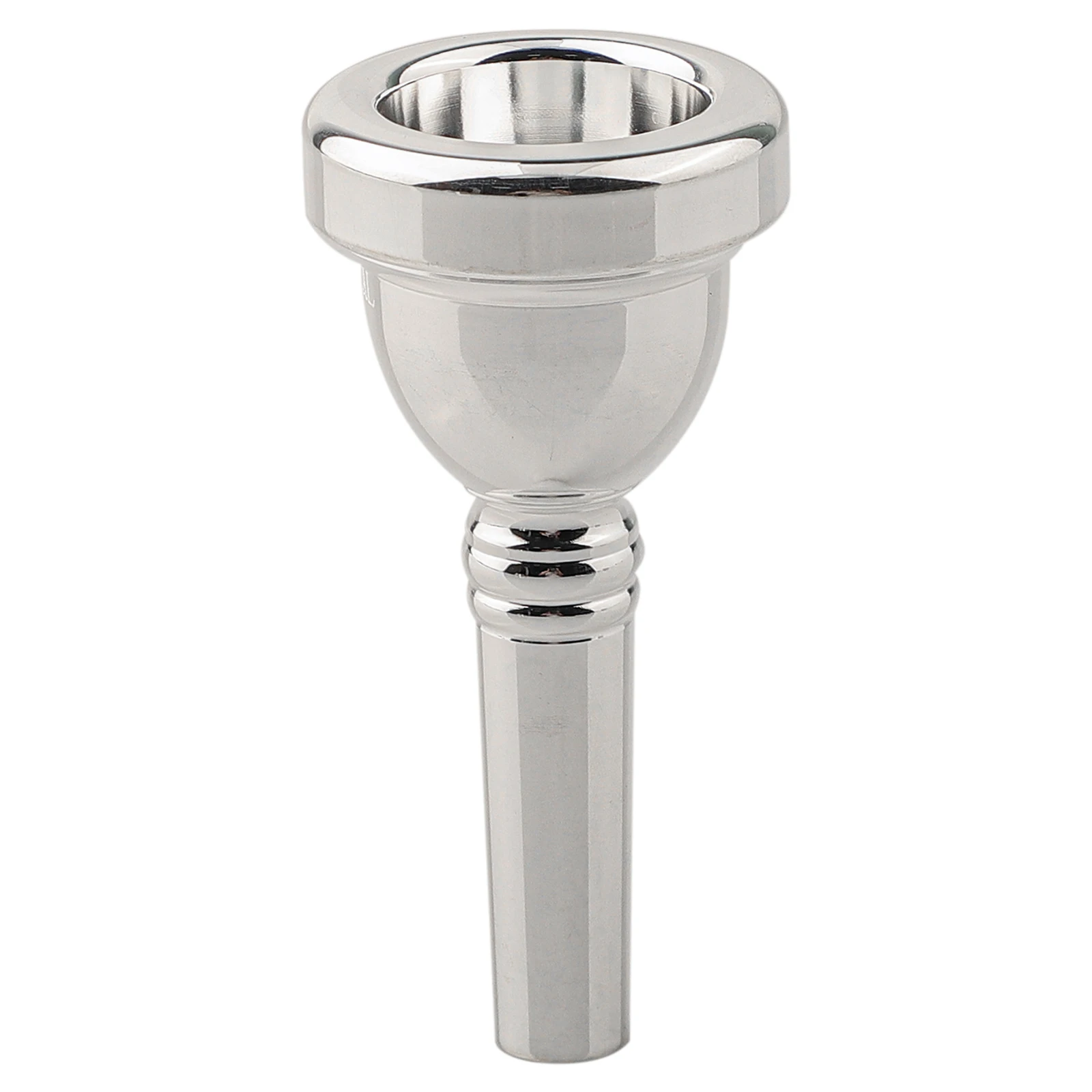 Plated Trombone Mouthpiece 9.5*4.1*4.2cm 3.7*1.6*1.7inch Alto Trombone Mouthpiece Rich Tone Essential Accessory