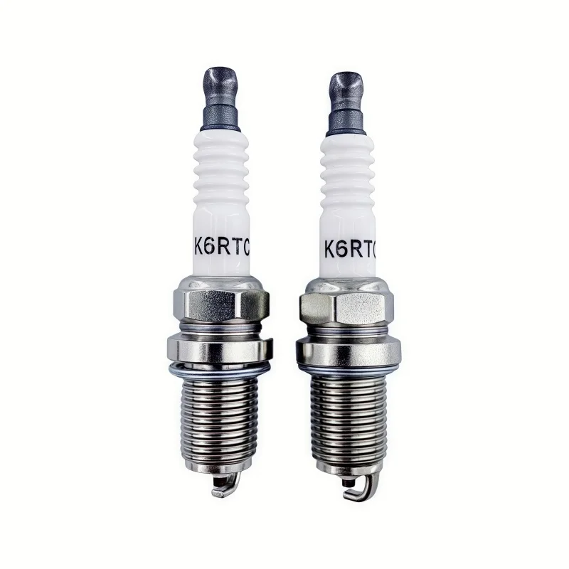 K6RTC Replace for NGK BKR5E-11 V-Line 33 BKR6E BKR6ES FR6E-D, for DENSO K20PR-U, for BRISK DR15YC, for CHAMPION RC10YC