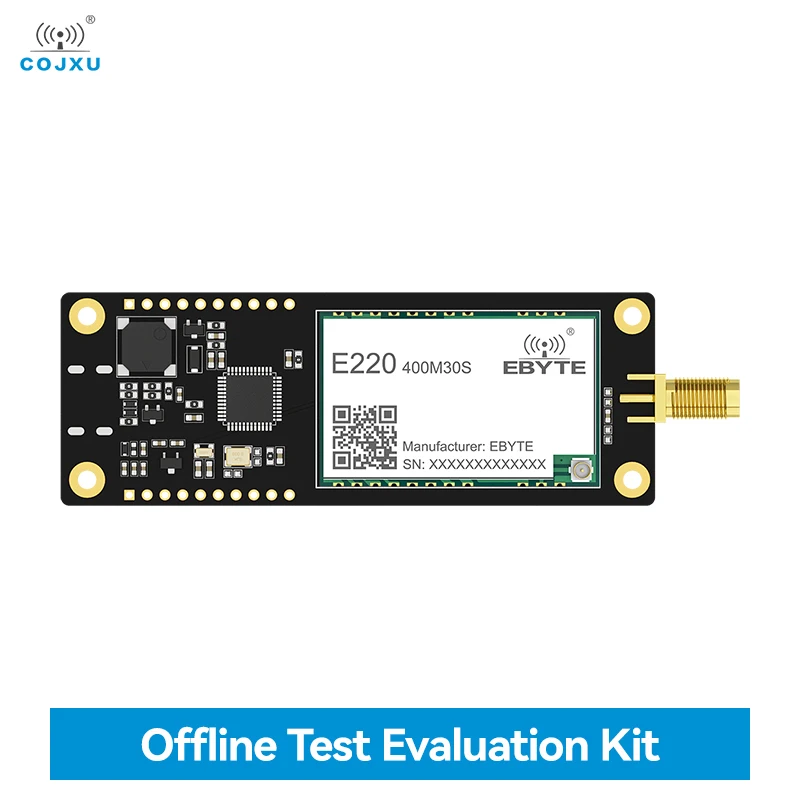 

LoRa Offline Test Evaluation Kit Soldered With LoRa Module COJXU E220 Series with OLED Screen Test Board Quick and Easy Use