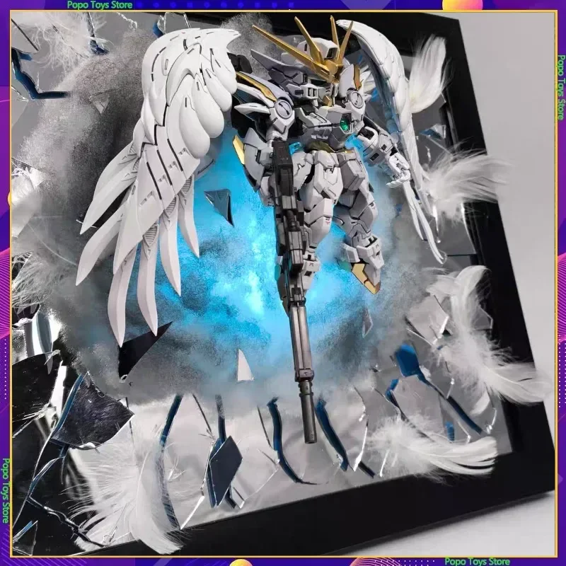 

In Stock Wing Snow White Prelude Parts Spraying Assembly Mgsd Gl Gaogao Model Xxxg-00ysw Pvc Collectible Model Birthday Gifts