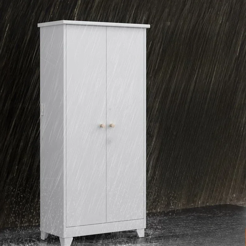 

Steel outdoor balcony storage tool cabinet, housekeeping cleaning cabinet, courtyard waterproof and sunscreen