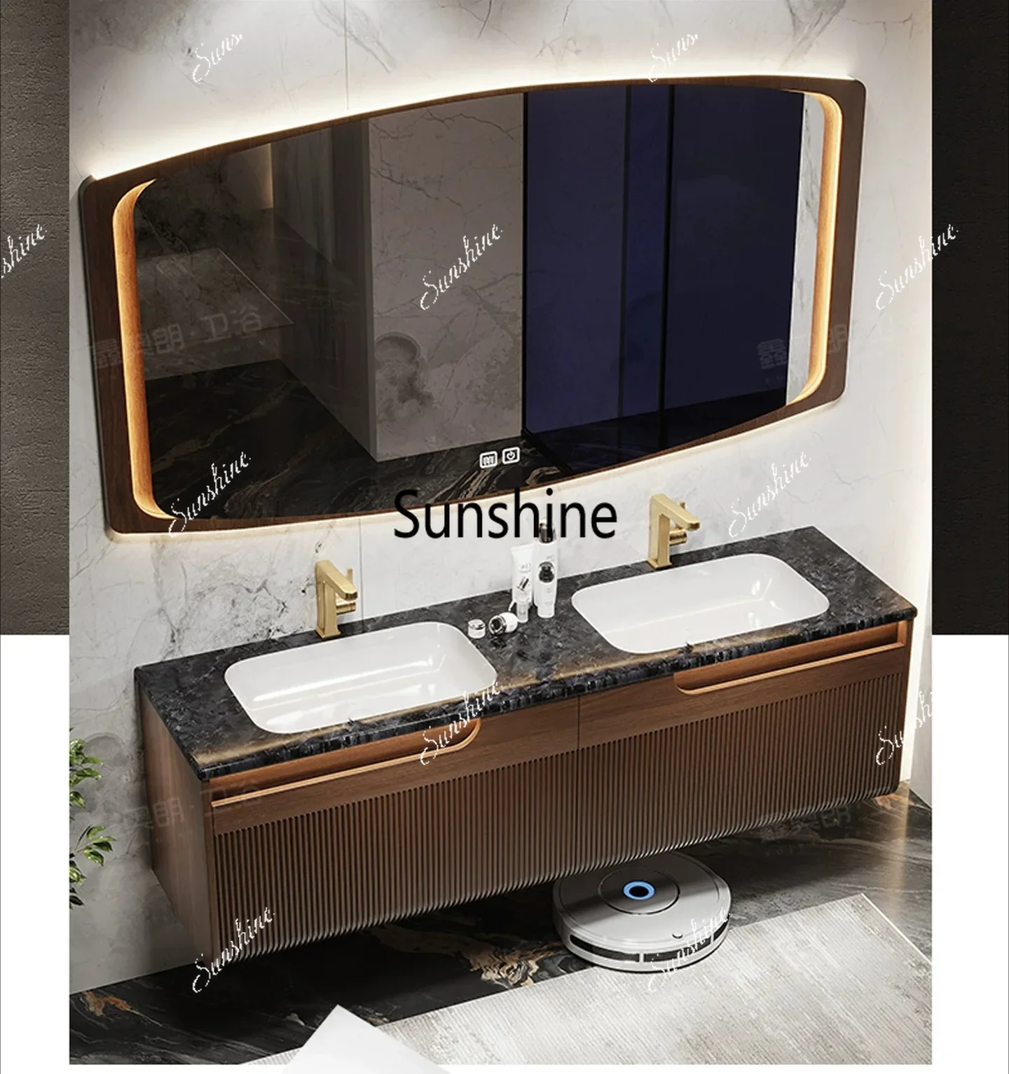 YHigh-end modern light luxury, bathroom cabinet combination bathroom, washstand, simple