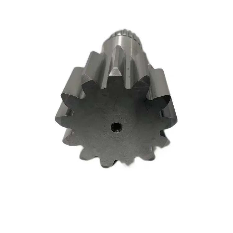 R60-7 Excavator Center Shaft 13*24 Teeth Vertical Spline Shaft 225h Length Metal Rotating Motor Spare Part For Excavator