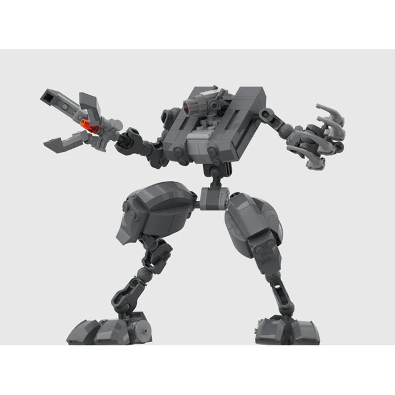 HtMoc 2023 NEW DIY Combat Mech Robot Titan Model Building Blocks set di mattoni bambole classiche giocattoli per bambini per regalo per bambini