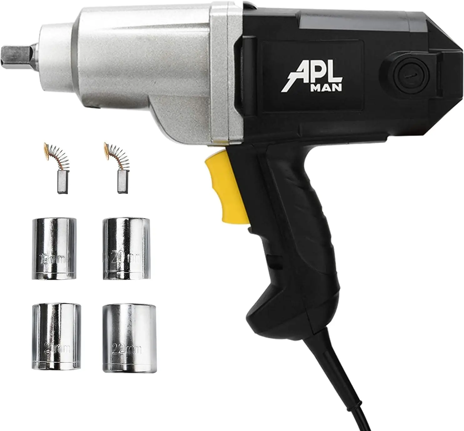 

Powerful Electric Impact Wrench,230 Ft-LB,7-Amp 1/2-Inch Two-Direction Electric Impact Wrench