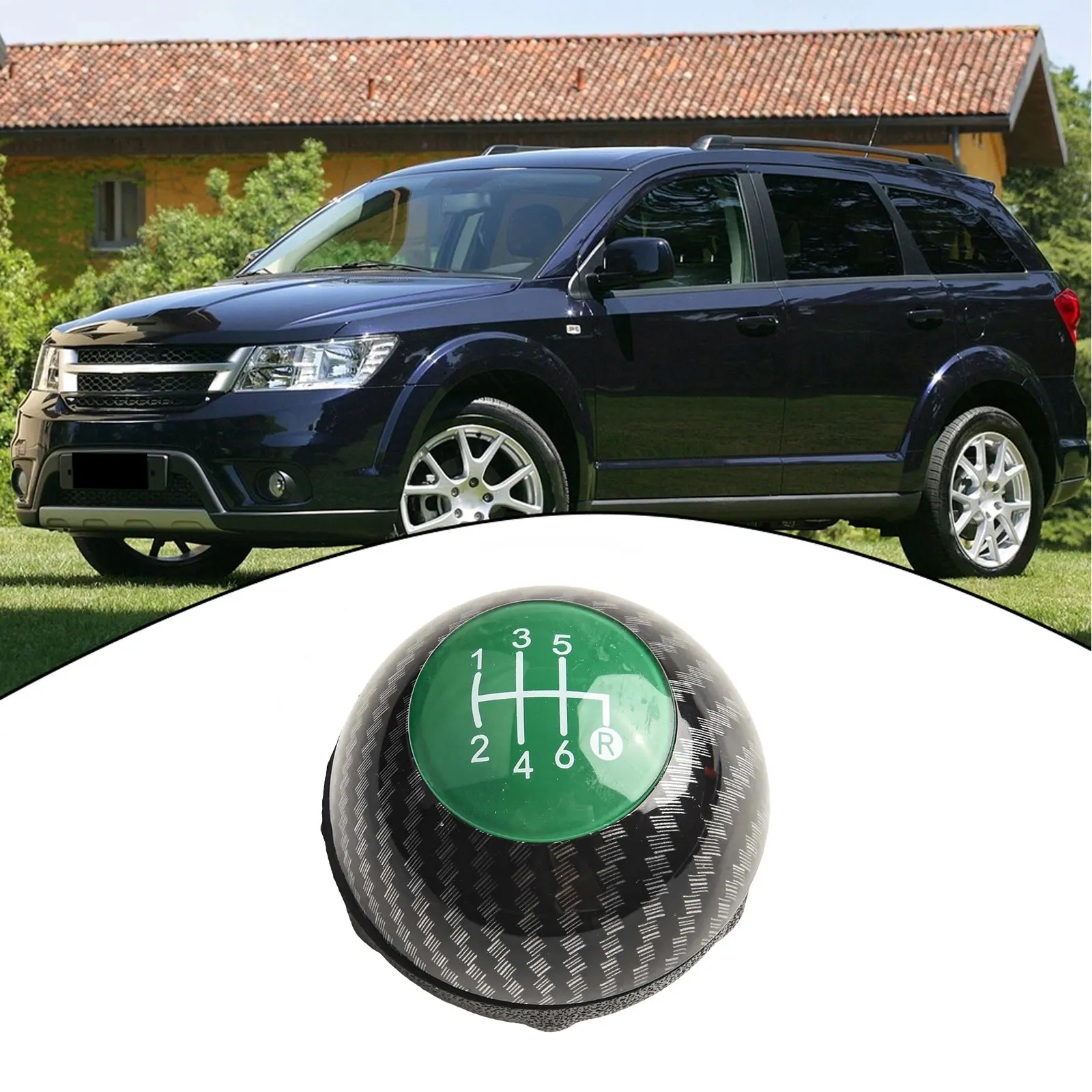 Dress Up Your For Fiat with a Custom Gear Shift Knob Made of Sturdy Materials Perfect Fitment Between Model Years ('12 '18)
