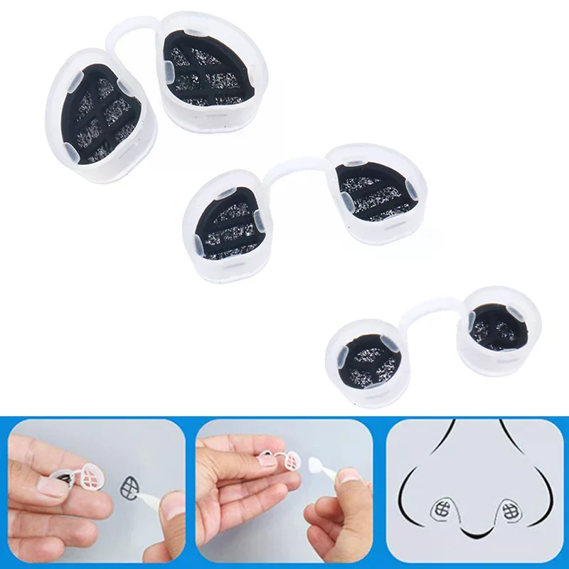 Carbon Nose Invisible Nasal Filter Anti Air Pollution Pollen Allergy Dust Filter High-Quality Material For Durable Use