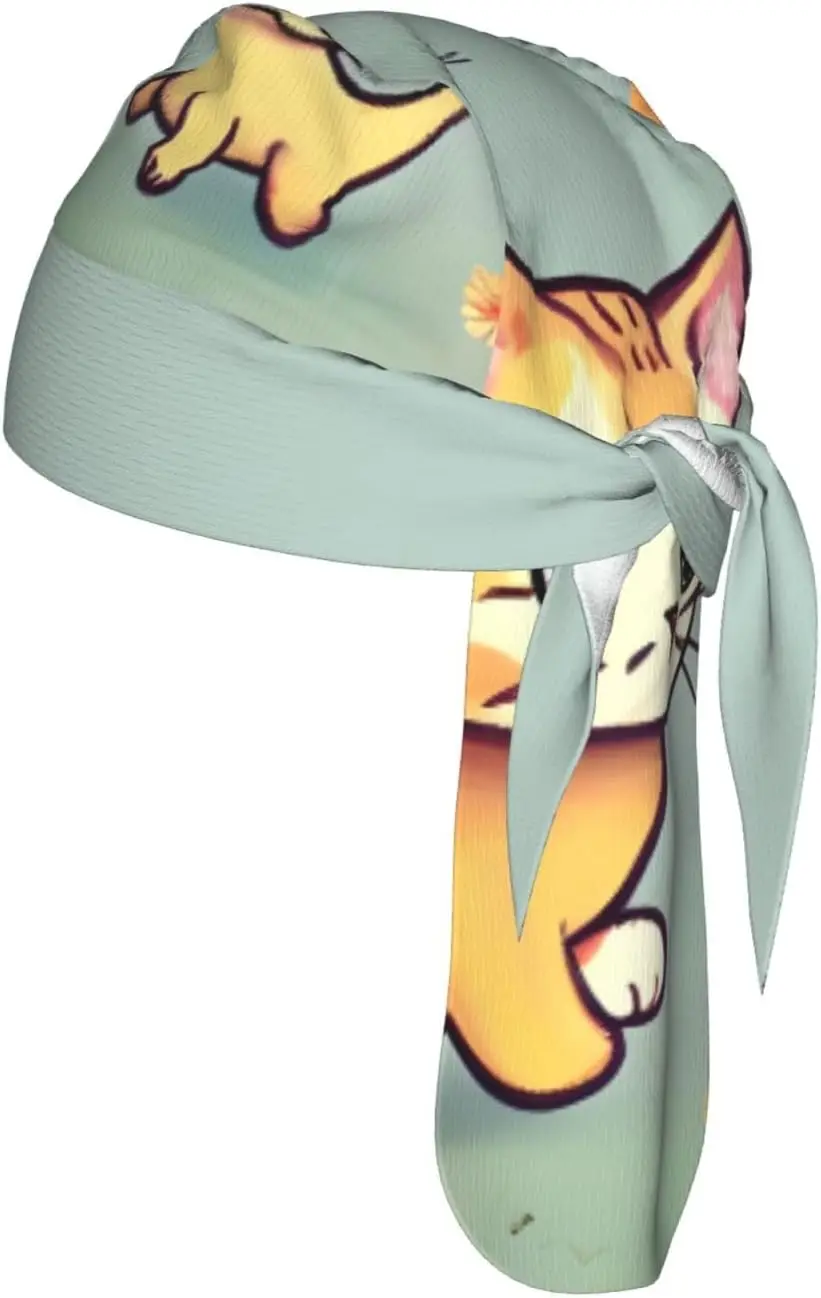 

Kitten Butterfly Breathable Cycling Skull Cap-Moisture Wicking Sweat Headband Liner Quick Dry Sports Cap Gift for Men Women