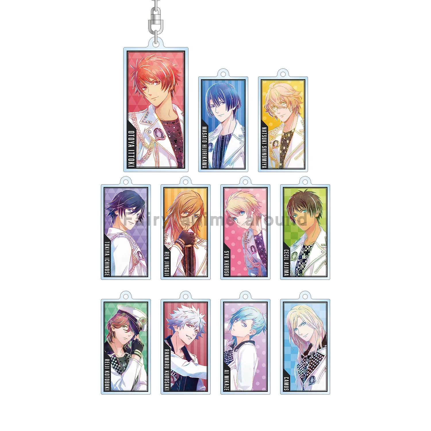 Uta prince no sama Cool llavero llaveros colgantes