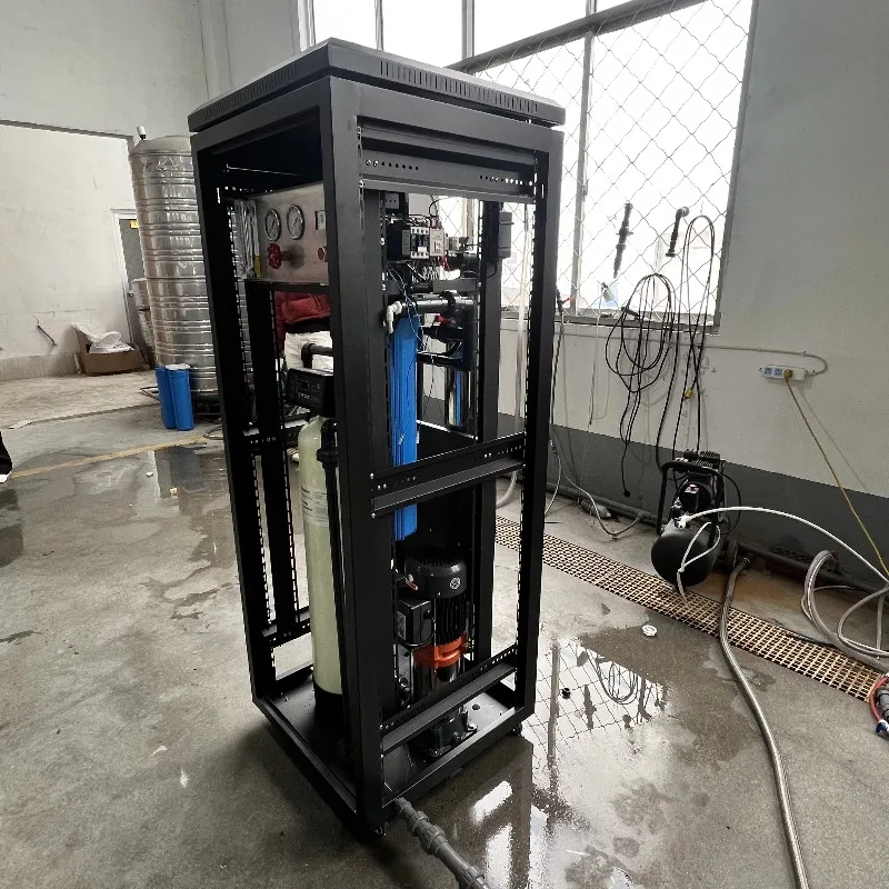 Commercial Automatic Deionisation Water Treatment Equipment Industrial RO Water Purifier System with PLC Pump for Water Storage