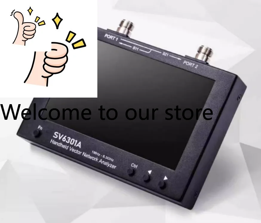 NanoVNA SV6301A Handheld Vector Network Analyzer 1MHz-6.3GHz