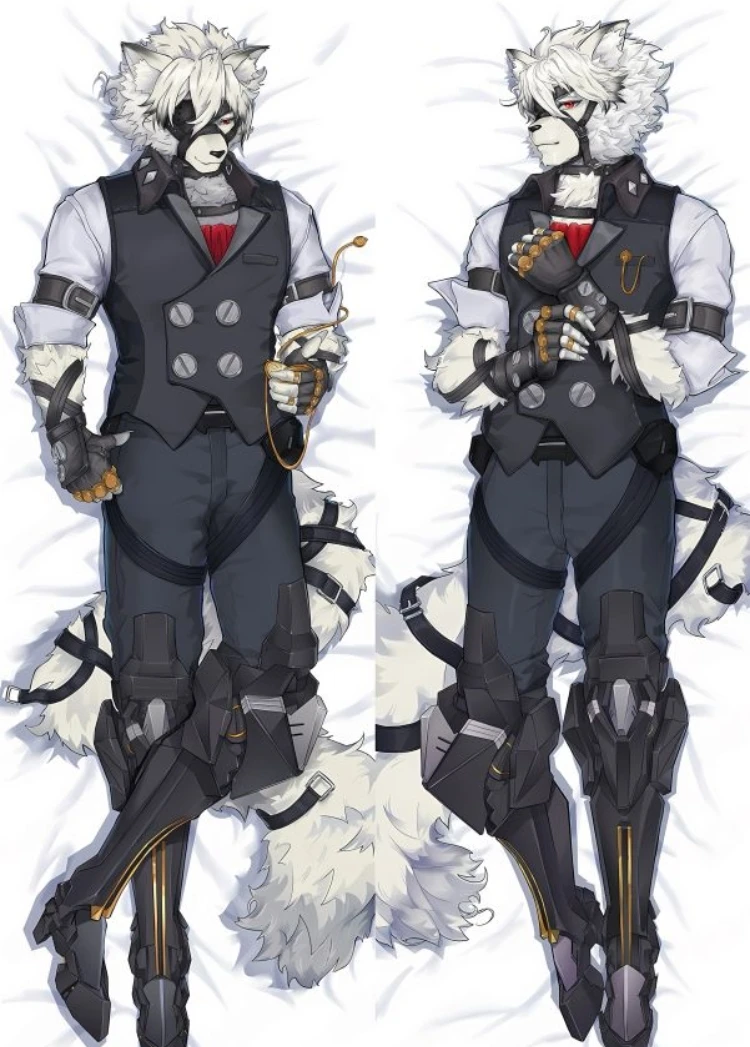 

Zenless Zone Zero Von Lycaon Anime Game Cosplay Dakimakura Pillow Case Hugging Body Prop