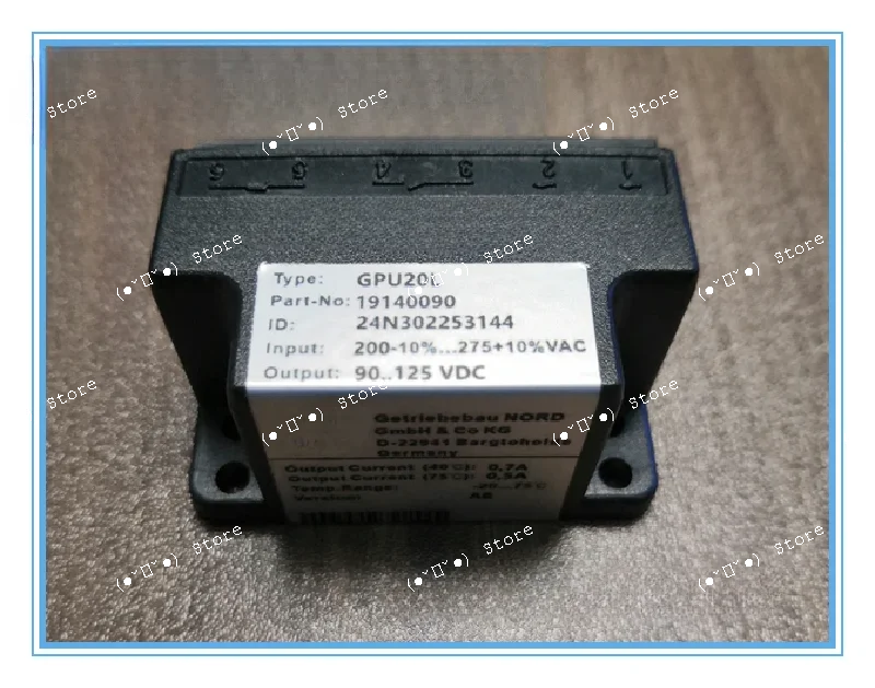 

GPU20L(19140090)200-275VAC 90-125VDC Rectifier GPU40L