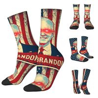 Darkness Biden Dark Brandon 2024 Men and Women printing Socks,Leisure Applicable throughout the year Dressing Gift