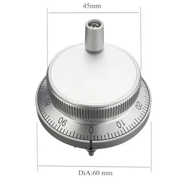 CNC Pulser Handwheel 5V Pulse 100 Manual Pulse Generator Hand Wheel CNC Machine Rotary Encoder