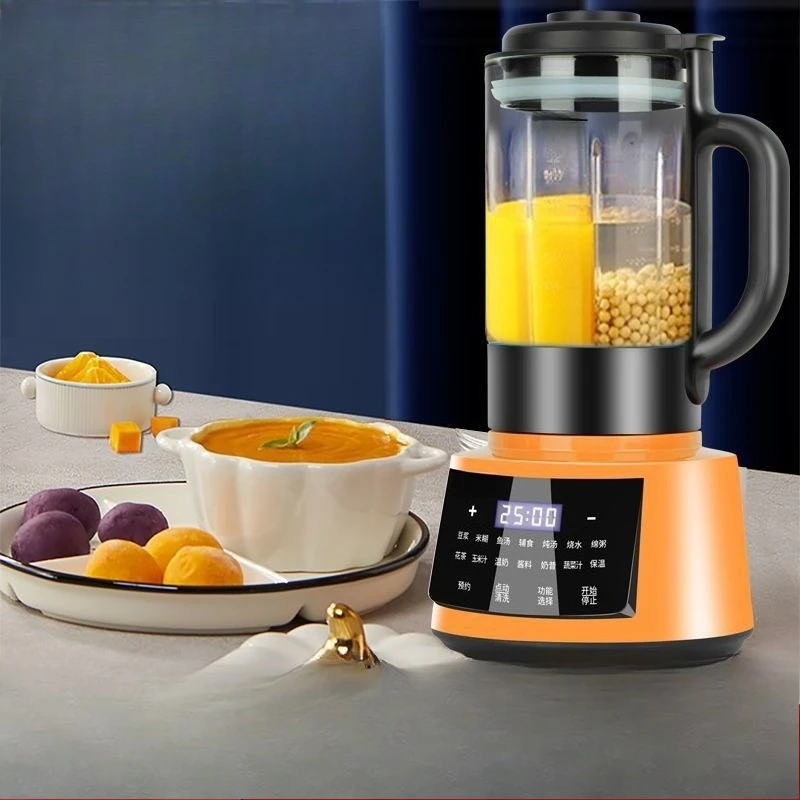 

Household automatic no-cooking soybean milk machine, multi-functional and slag-free