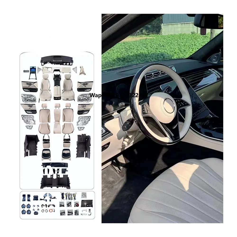 RELYAUTO  S-class Interior Kit for W221 Upgrade to W223 S450