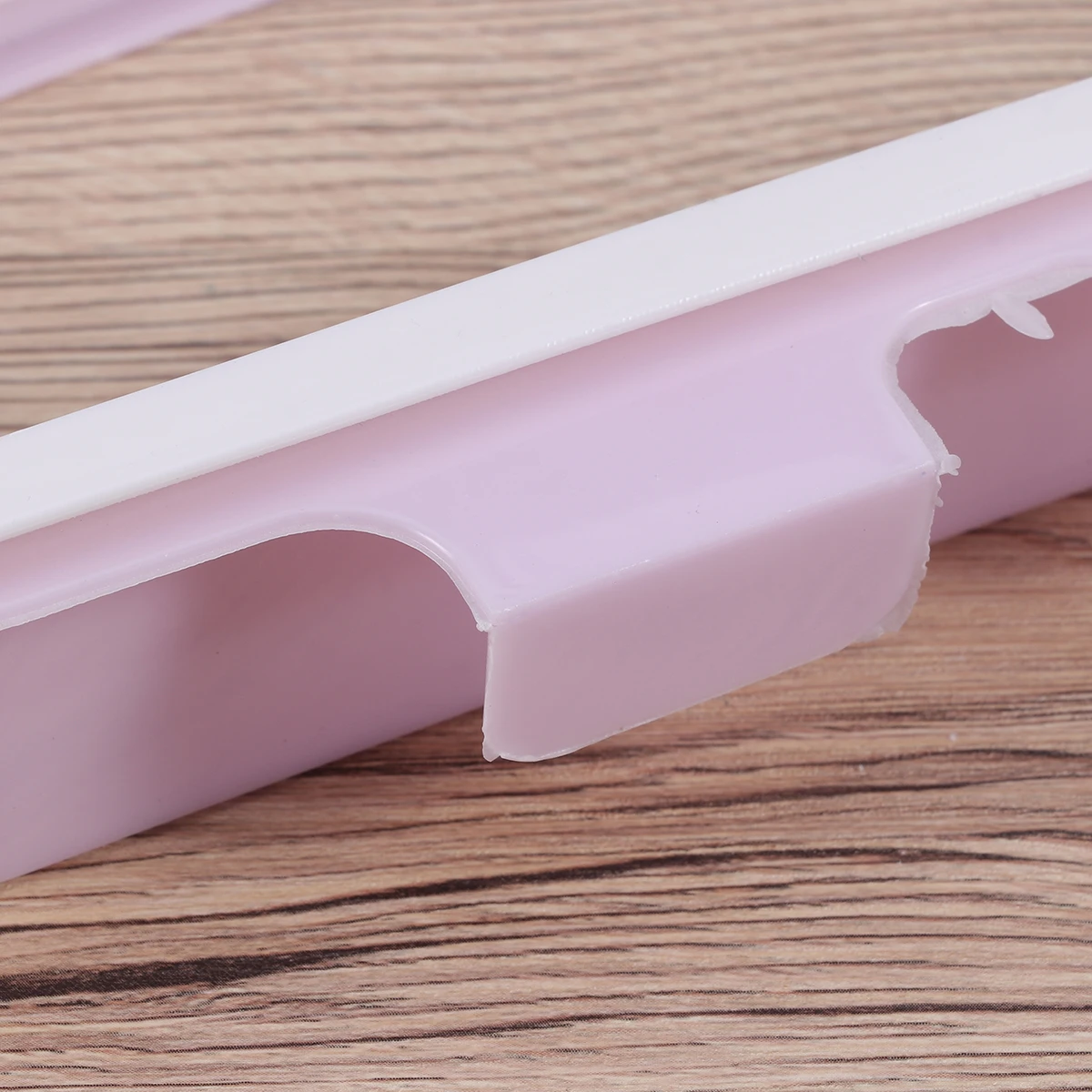 

Hanging Trash Bag Rack for Kitchen Over Cabinet Door Storage Organizer Purple Heavy Duty Garbage Bag Holder No Perforation