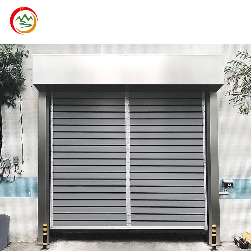 Roller Shutter Aluminum Fast Rolling Simple Hard Fast Door For Warehouse