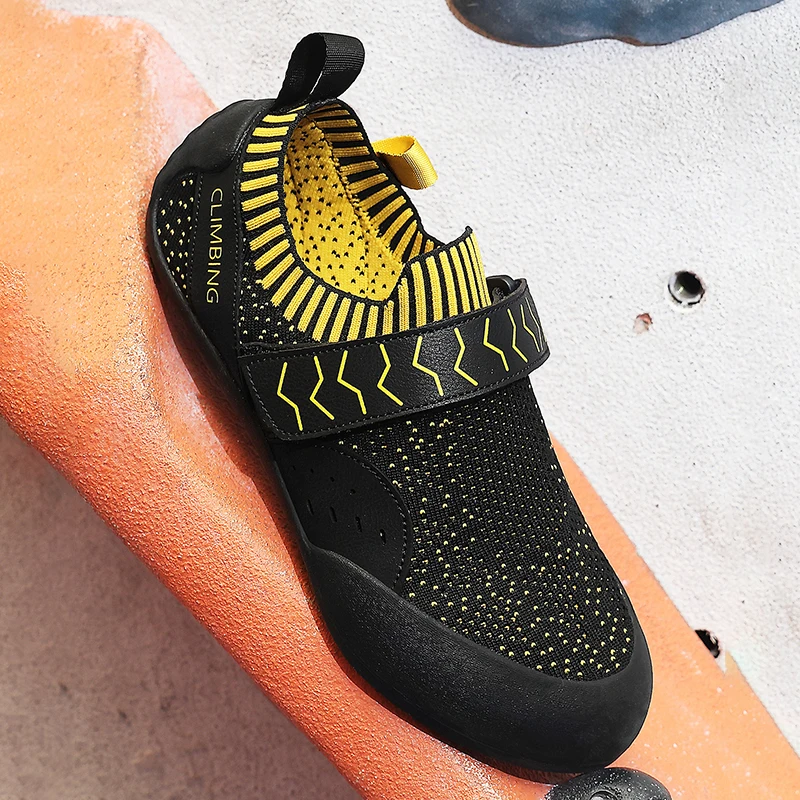 

2025 New Children Rock-Climbing Shoes Non Slip Beginners Indoor Climbing Sneakers Breathable Kids Rock-Climbing Training Shoes