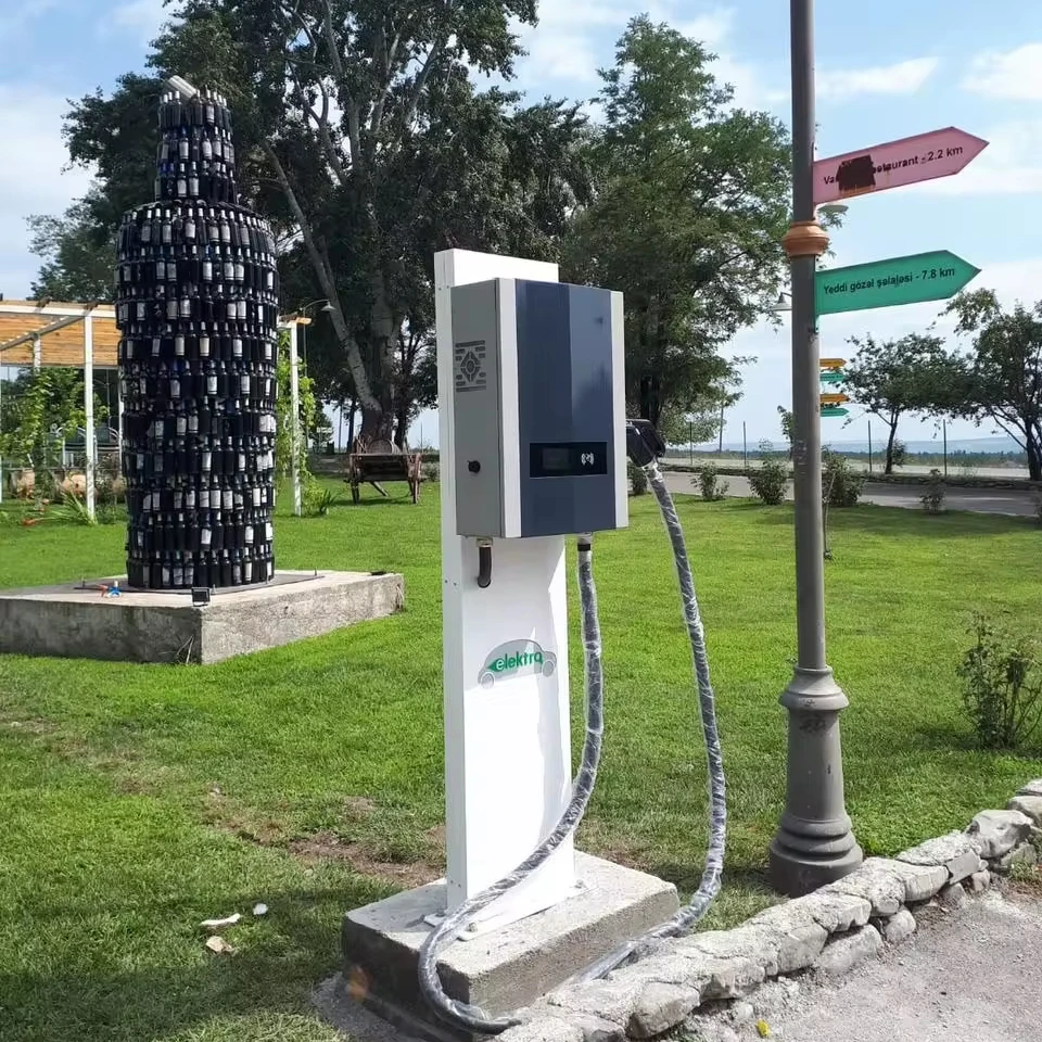 15KW/20KW/30KW Commercial Outdoor EV GBT DC Charger Fast Chademo CCS Wall-mounted DC stazione di ricarica Wall Box