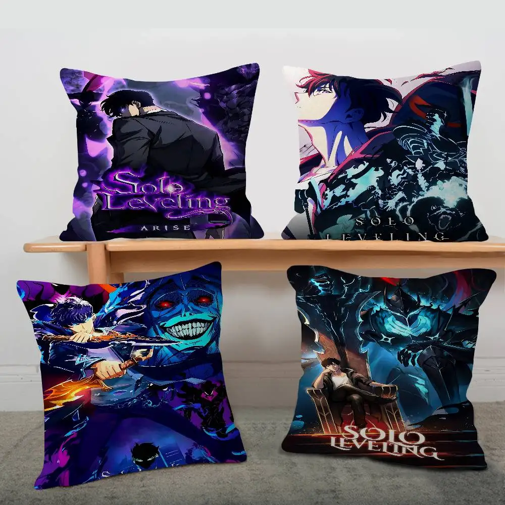 

Solo Leveling Korean Pop Anime pillow cover sofa cushion cover home room decoration children gift